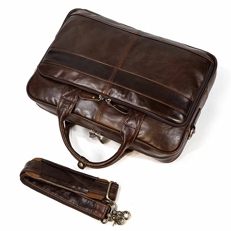 Laptop Bag 17 - Premium Leather (No. 1)