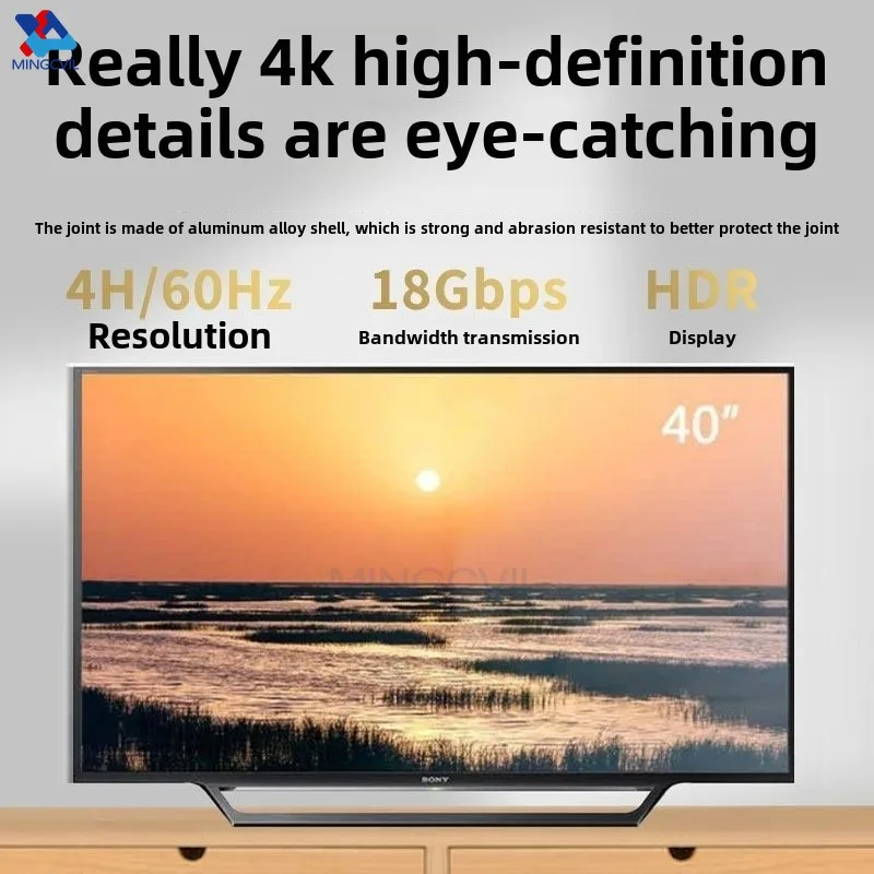 Premium 4K HDMI-Compatible Cable with eARC and HDR Support