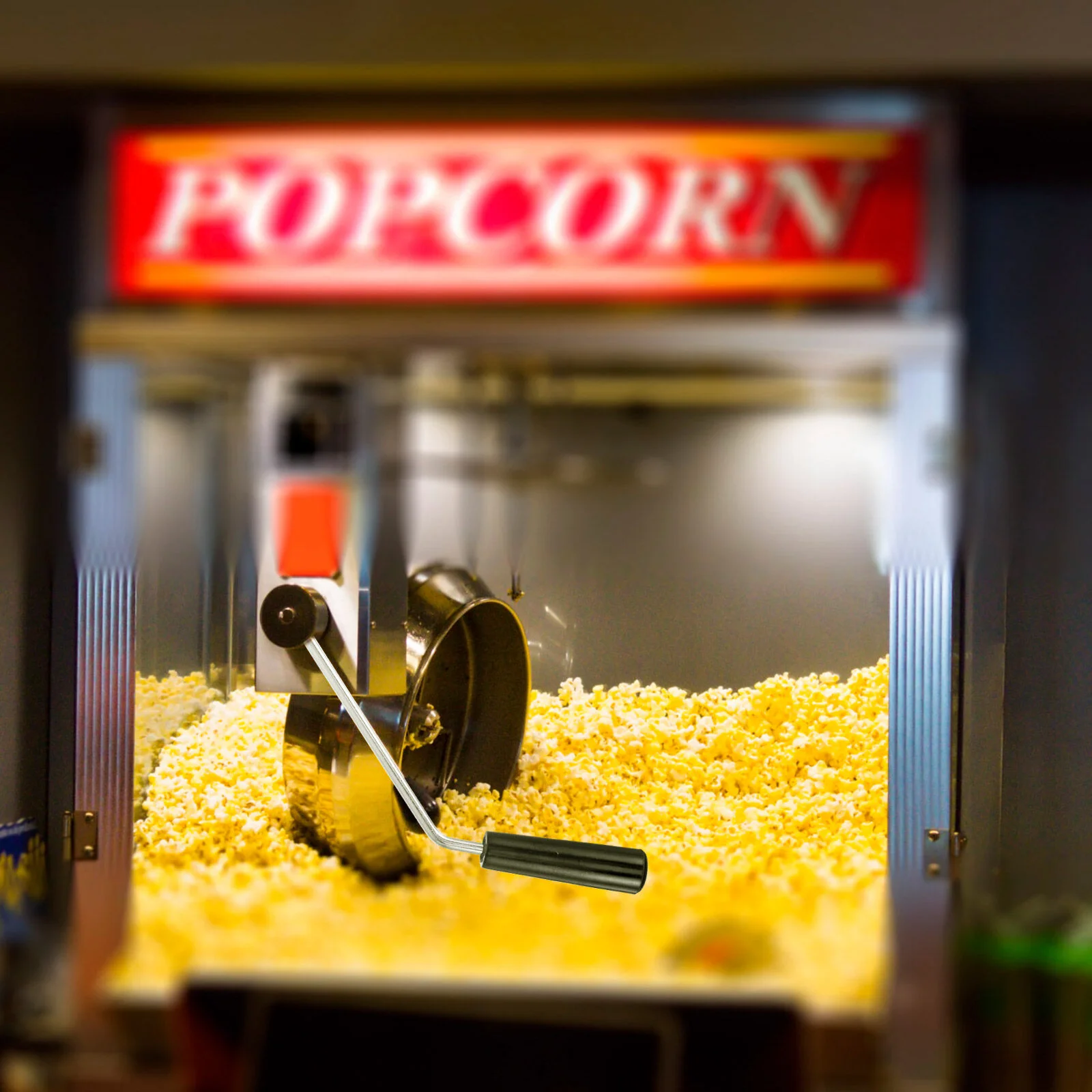 Commercial Popcorn Maker Machine Accessory Maker Handle Plastic Supply Replacement Knob Part