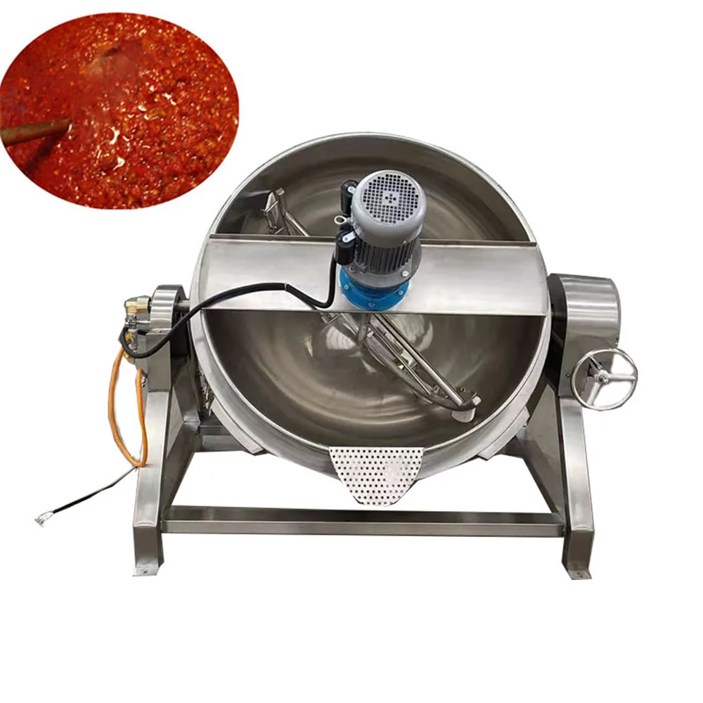 Stainless Steel Steam Jacketed Cooker 100l Industrial Steam