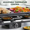 Electrics Healthy Ceramic Nonstick, 3-in-1 Reversible Grill, Griddle & Raclette, PFAS-Free, Serves up to 8 People 6