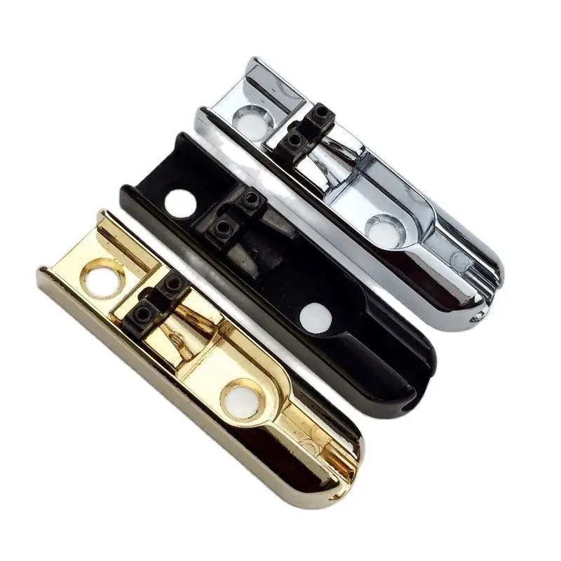 1 PCS Bass Bridge 4 String Bass Guitar Bridge Saddles Tailpiece-INDIVIDUAL