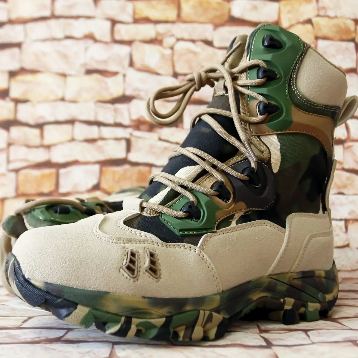 Mens High Top Special Tactical Boots Fashion Casual Boots Desert Cross Country Outdoor Hiking Work