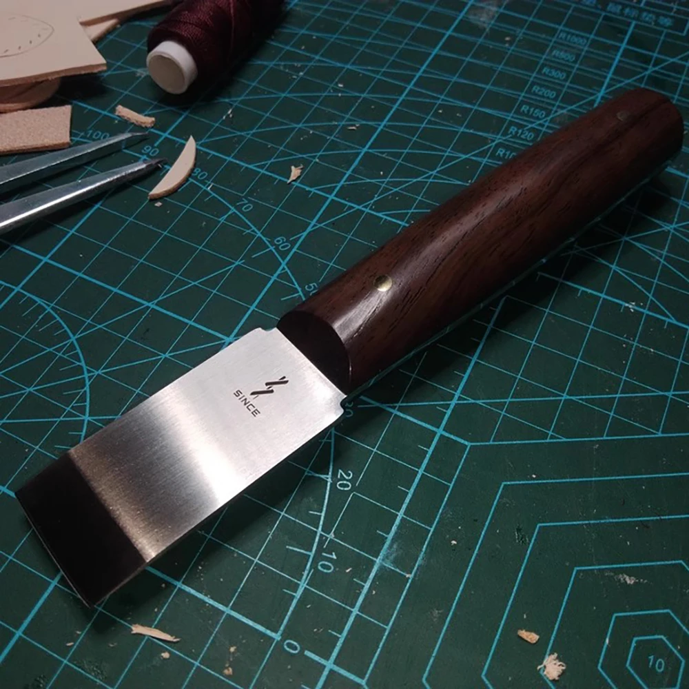 MLMLH Coltello da Taglio Pelle, Utensile per Bordi in Pelle, Alto