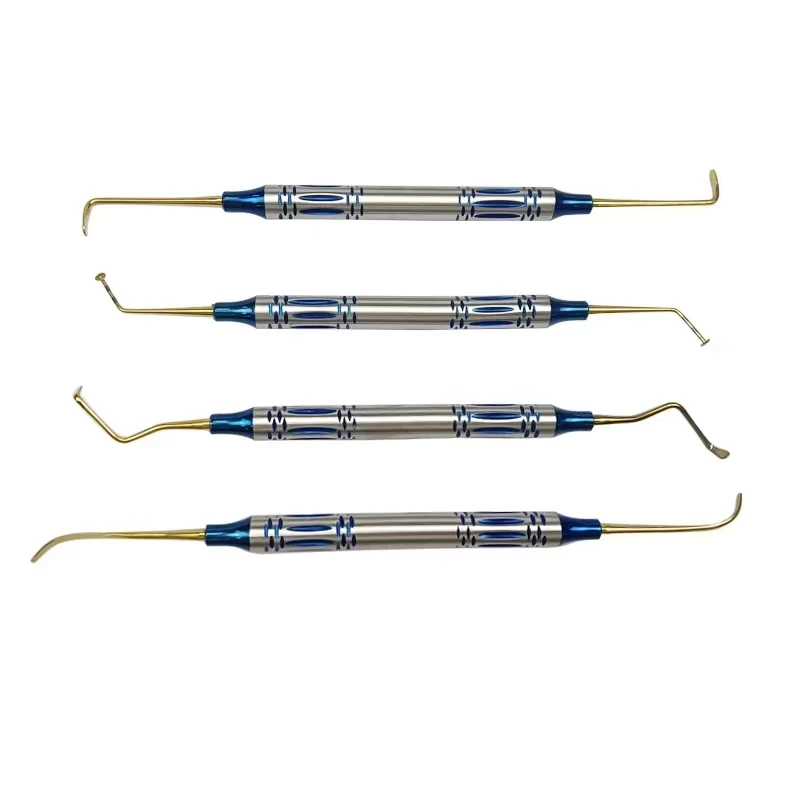 Outils de levage de sinus maxillaires, 4 pièces/ensemble, générateurs d'implant dentaire, instruments de dentiste, outils de proporbuccale