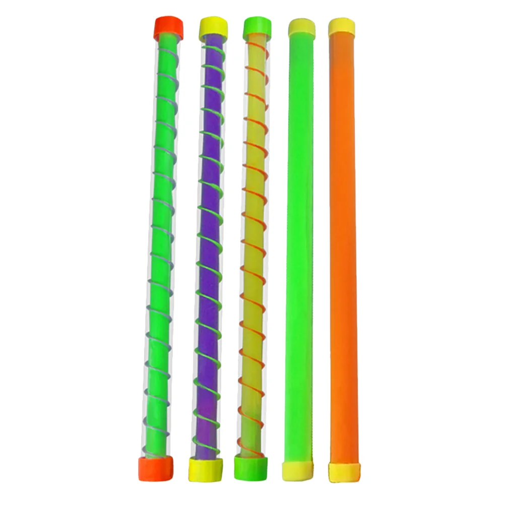 

5 Pcs Party Noise Makers for Kids Toy 90s Toys Plastic Funny Sound Tube Noisemaker Adults