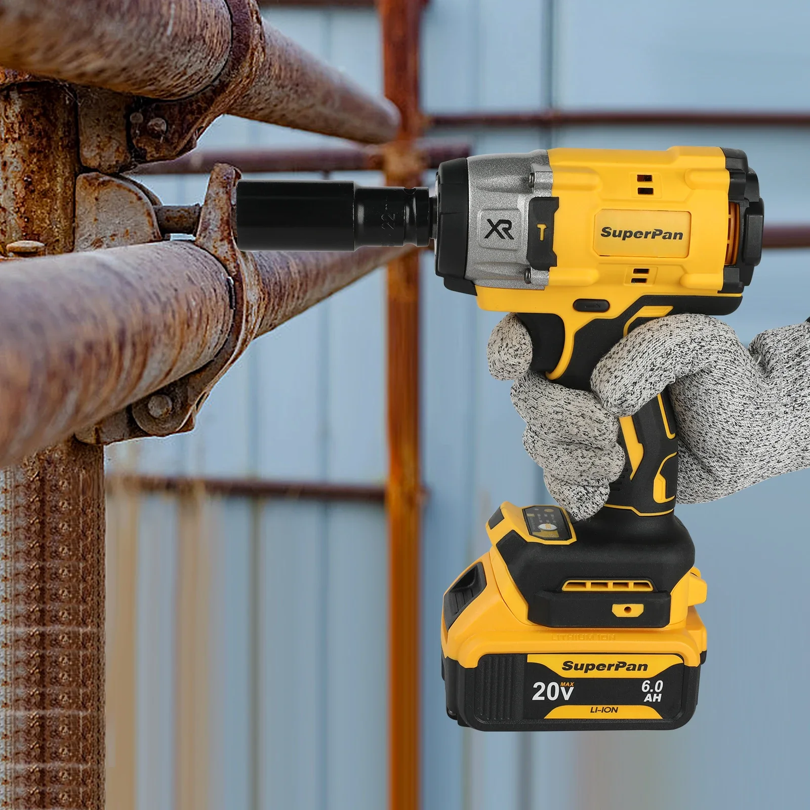 DCF922 SuperPan 20V Brushless Electric Impact Wrench - Image 6