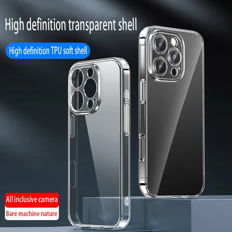 Clear Soft TPU Ultra-Thin Back Cover