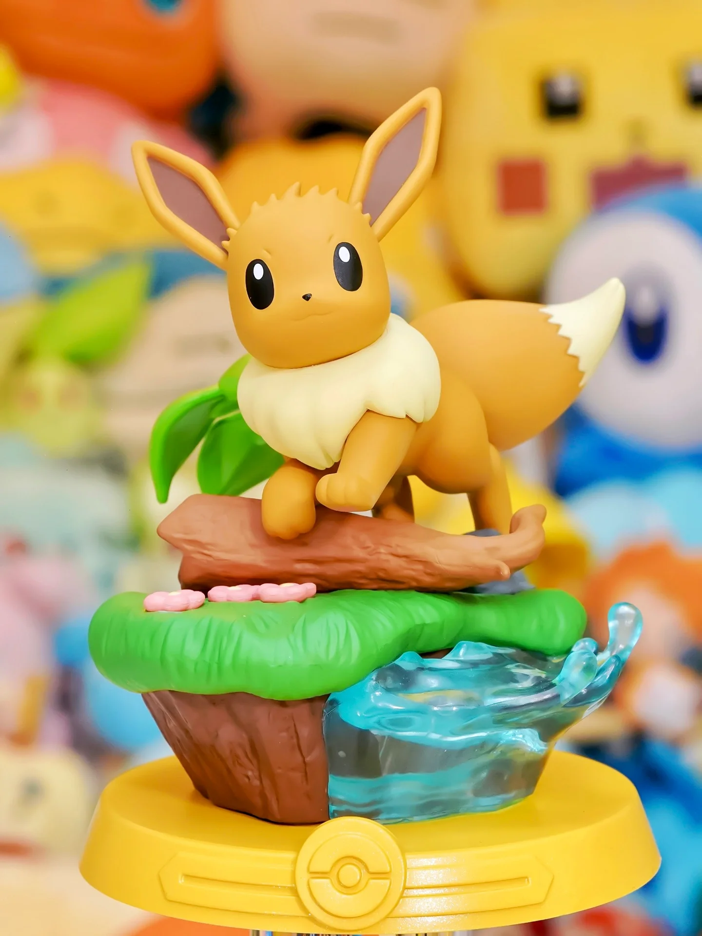 Leafeon Sylveon Action Figure Anime Pokemon Sylveon Leafeon