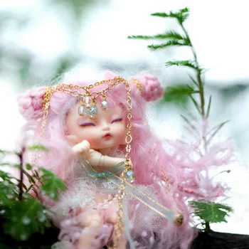 FreeShipping Fairyland FL Realpuki Roro Doll BJD 1 13 Pink Smile Elves Toys for Girl
