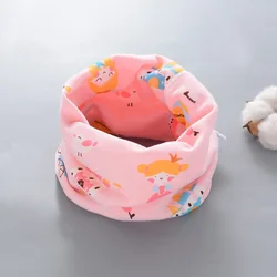 Cozy Cartoon Neck Scarf for Kids - Soft, Warm, and Adorable Winter Accessory (Pink Princess)