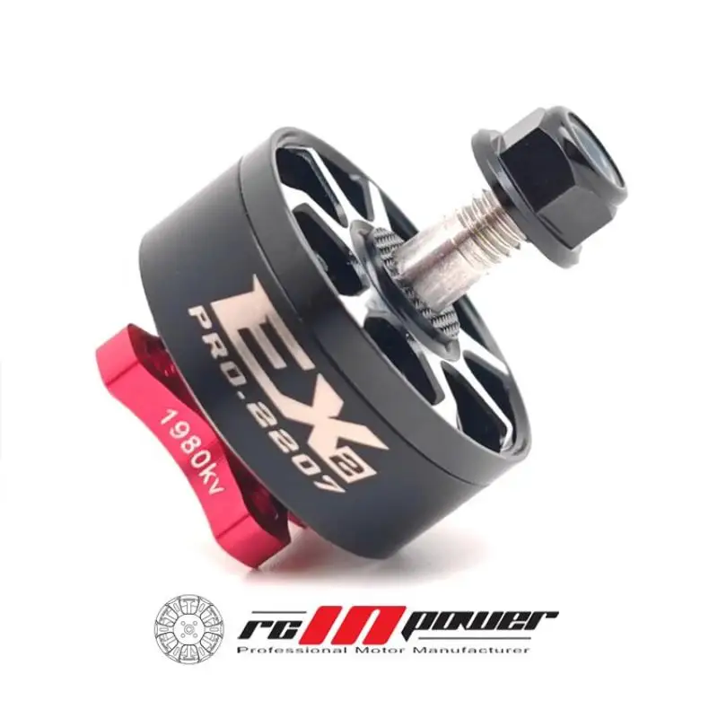 Moteur Brushless RCinpower EX2207 EXV2 1980KV 2500KV 5 pouces pour drone FPV