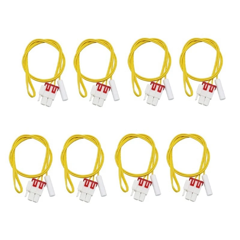 

8Pcs DA32-00006W Refrigerator Defrost Temperature Sensor Replacement Thermostat Probe For Samsung AP41336842 DA32-10105R Parts