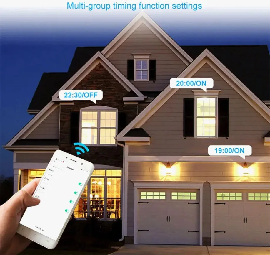 كاكاكلي إضاءة سقف LED ذكية RGB