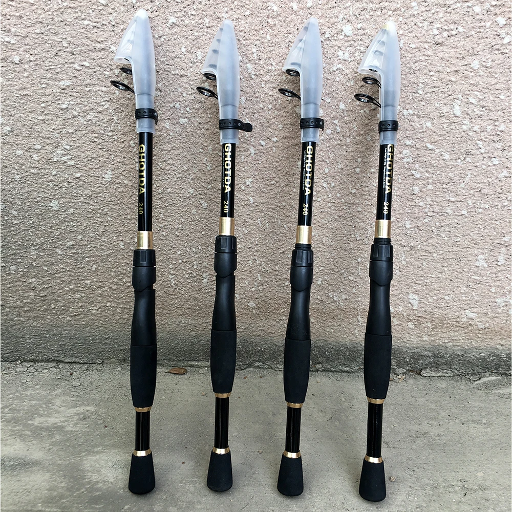 Telescopic Carbon Fishing Rod 6