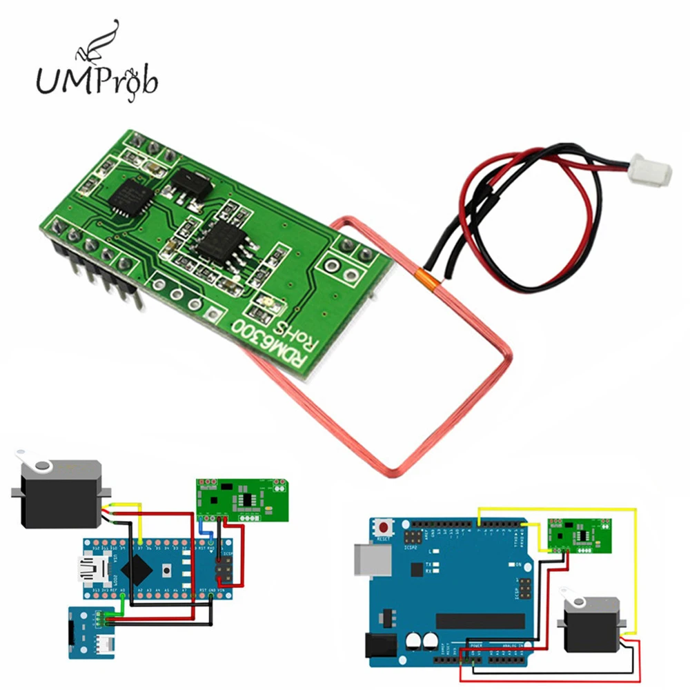 Rdm6300 125khz Em4100 Rfid Reader Module Uart Output Access Control ...