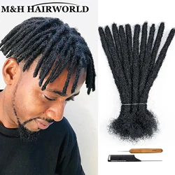 Dreadlocks Hair Extensions Brazilian Human Hair For Man Afro Kinky Straight Dreads Locs Crochet Braiding Bundles Hair Wholesale