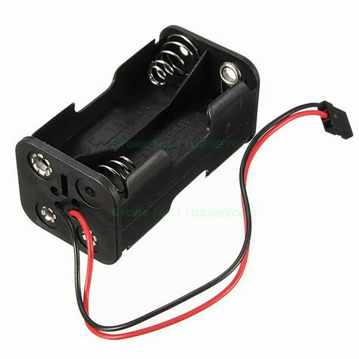 RLECS 1SET 4Cell RC AA Battery Holder Container Case e 6V On