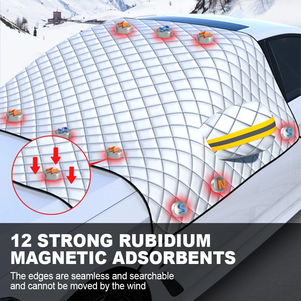 Magnetic Car Shade Front Windshield UV Protection Shield Auto Styling Folding Car Window Sun Shade Windshield Block Cover