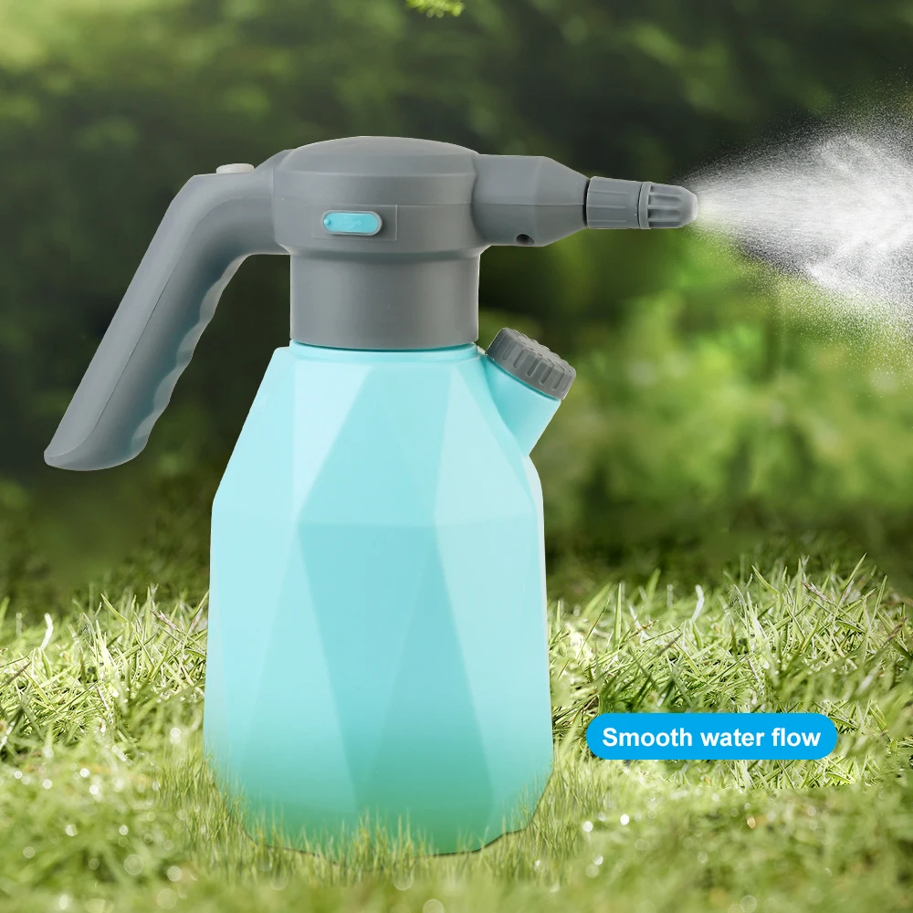 Garden Sprayer Bottle 2L Manual Sprayer USB Rechargeable Car Washing Foam Sprinkling Pot Watering Cans