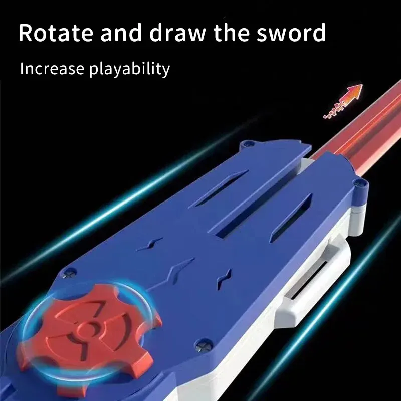 Telescopic Toy Parent-child Interactive Telescopic Sword Multiplayer Battle Game Decompression