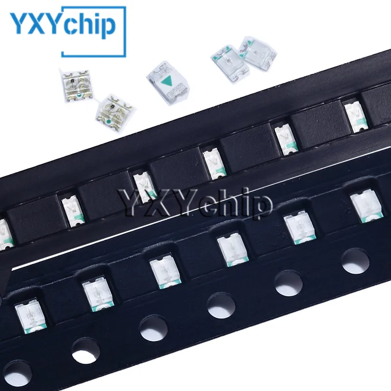 Assorted SMD LED Kit - 0402, 0603, 0805, 1206, 3528, 5050 Sizes In Multiple Colors (Red, Yellow, Blue, Green, White, Orange)