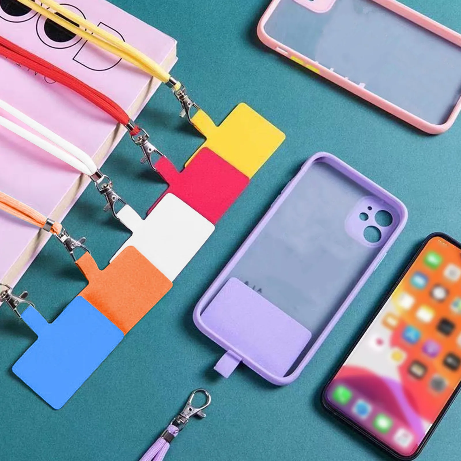 Универсальный ремешок для телефона регулируемый съемный шнур на шею аксессуаров