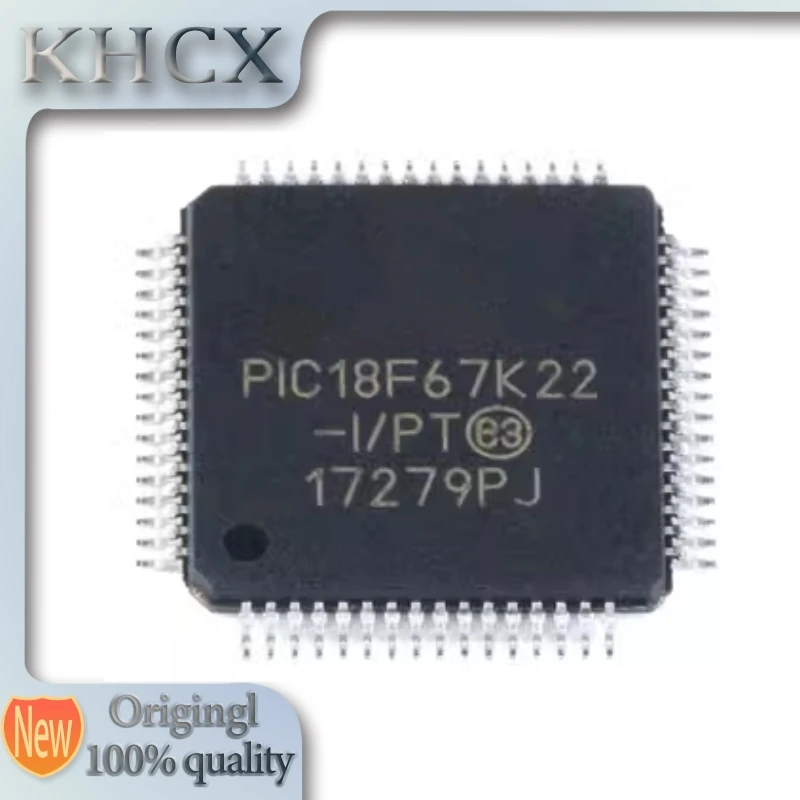 

PIC18F67K22-I/PT 10 шт. ~ 100 шт./партия PIC18F67K22-I/PT TQFP64 новый оригинальный Бесплатная доставка