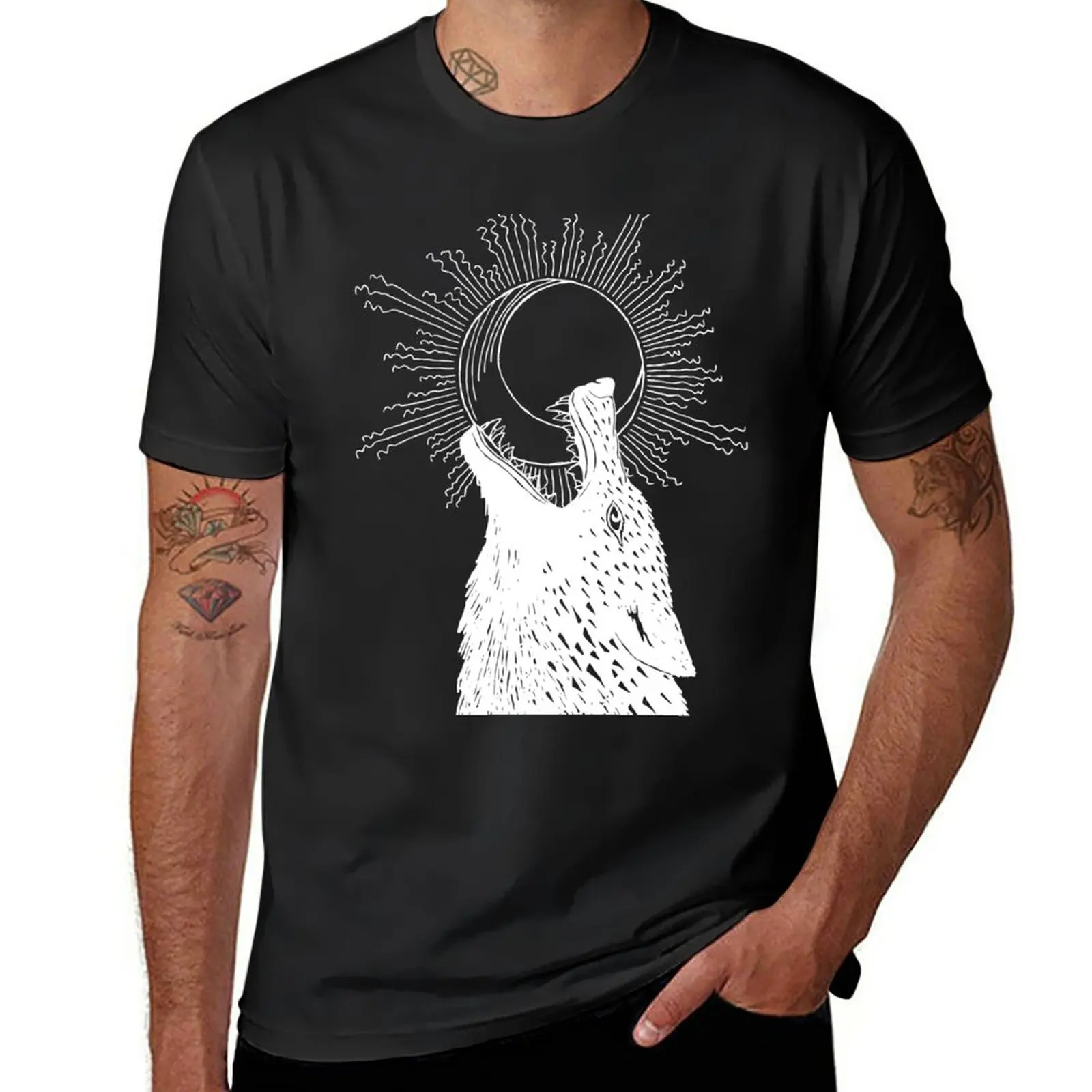 

New Hati Chasing the Moon T-Shirt boys t shirts men t shirt