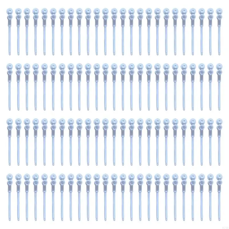 97BE 100PCS Windmill Support Poles Pinwheel Replacement Rods Perfect For Craft Windmill Project And Garden Yard Decoration