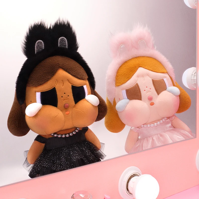 POPMART crybaby ぬいぐるみ SHINY SHINY ピンク POP MART CRYBABY SHINY SHINY SERIES-Plush Doll PINK / BLACK