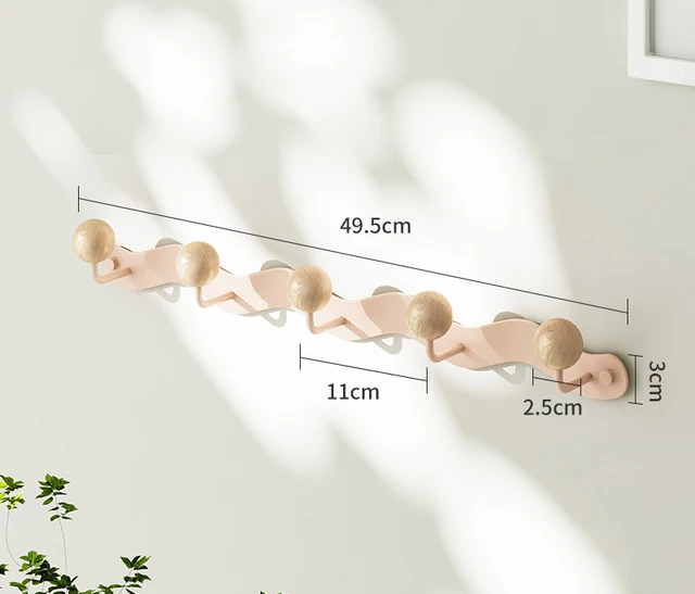 pink 5 hooks