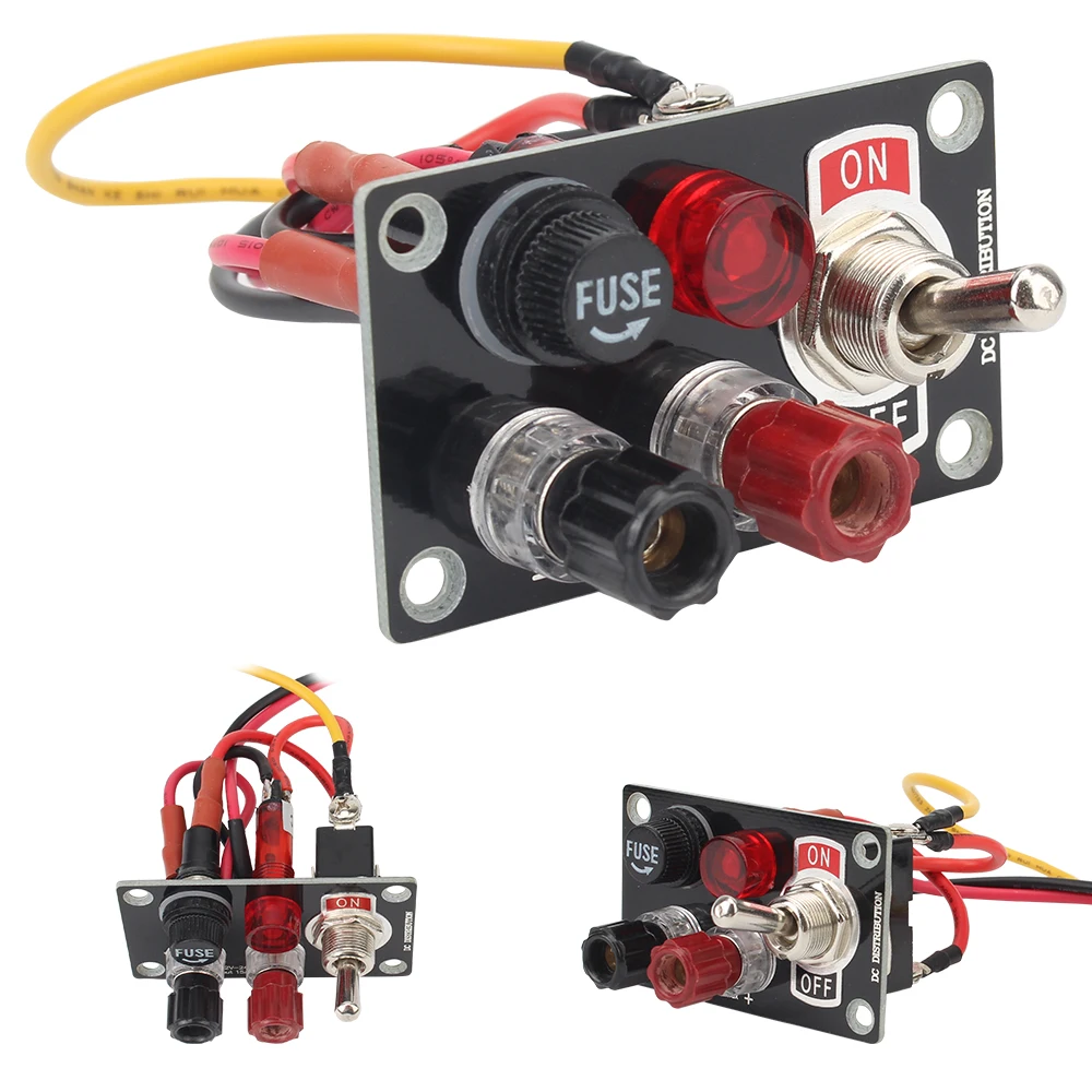 PowerAdapter1224V20AToggleRockerSwitchSwitchPanelCarCharger