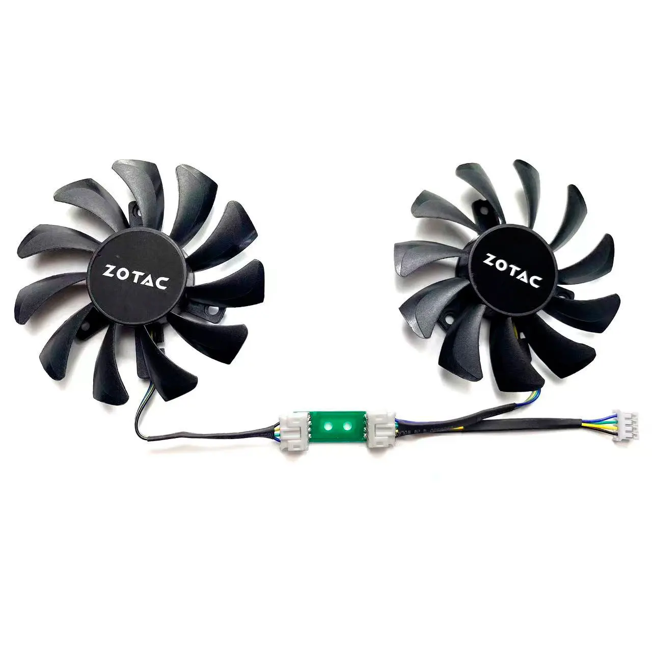Фото Сменный вентилятор для охлаждения видеокарты ZOTAC GeForce GTX 970, 75 мм, GA81O2U, GA81S2U, GTX970, 4G №4