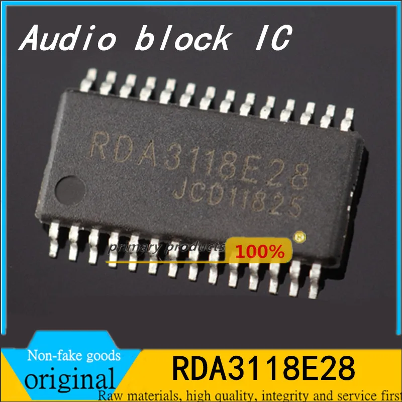 

10pcs new imported RDA3118E28 chip TSSOP28 common audio chip IC