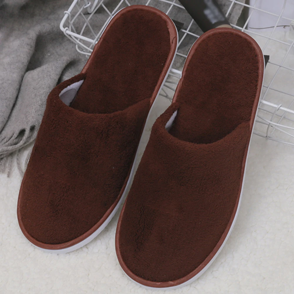 Spa Hotel Coral Velvet Slippers Guest Slippers Indoor Slippers Indoor