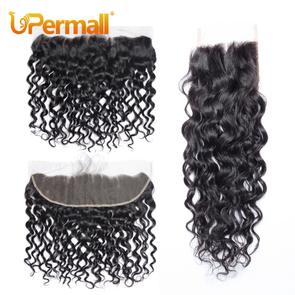13x4 Lace Frontal & 4&times;4 Closure Brazilian Remy Human Hair for Black Women