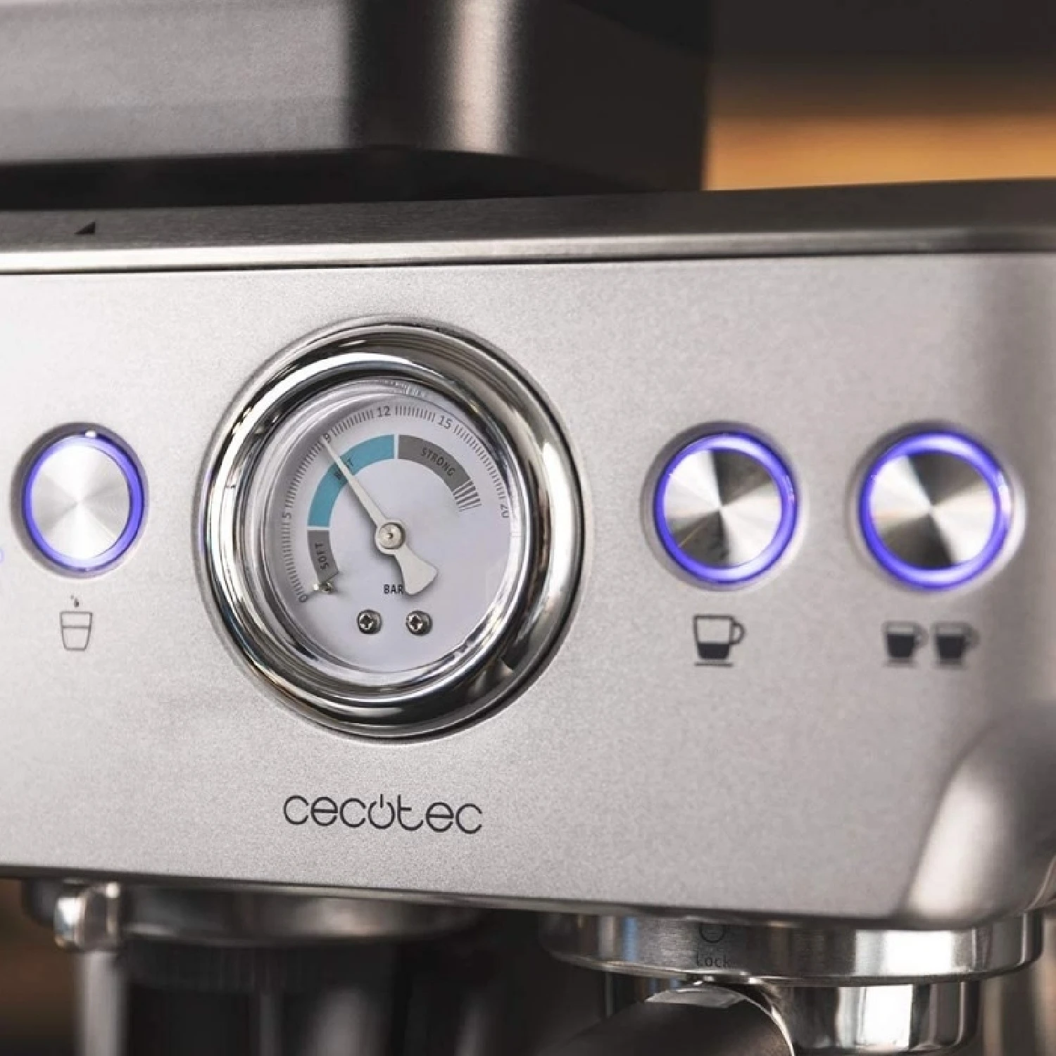 Cafetera Express - CECOTEC Power Espresso 20 Barista Compact, 20