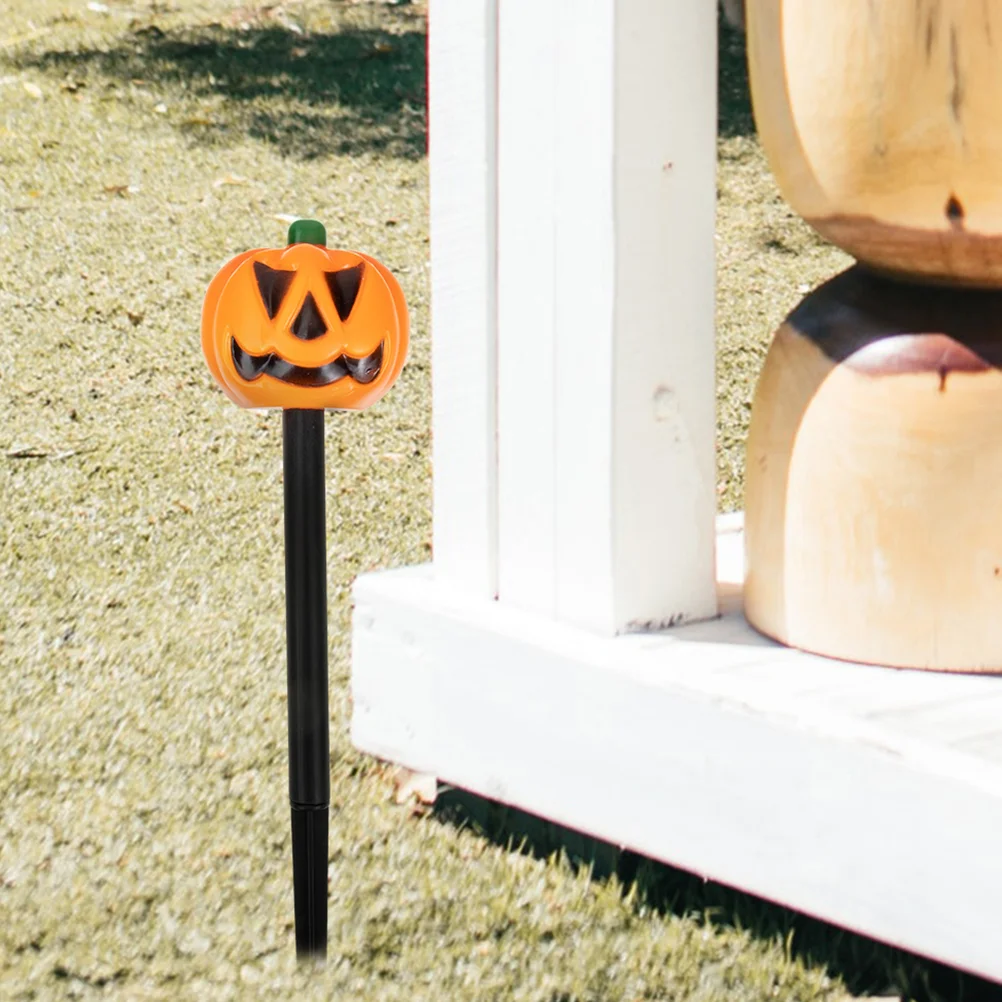

6 Pcs Party Decoration Outdoor Garden Lamp Shades Sign Halloween Pumpkin Signs Props