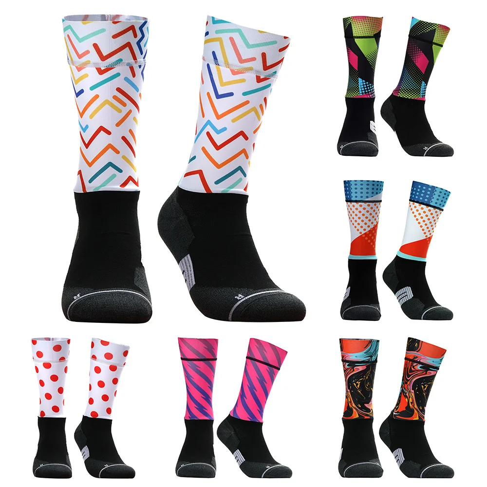 

Socks 2022 Men Sports Socks Cycling Women Bike socks Basketball Socks Racing Socks Street Fashion Roller Skating Hip-hop Socks