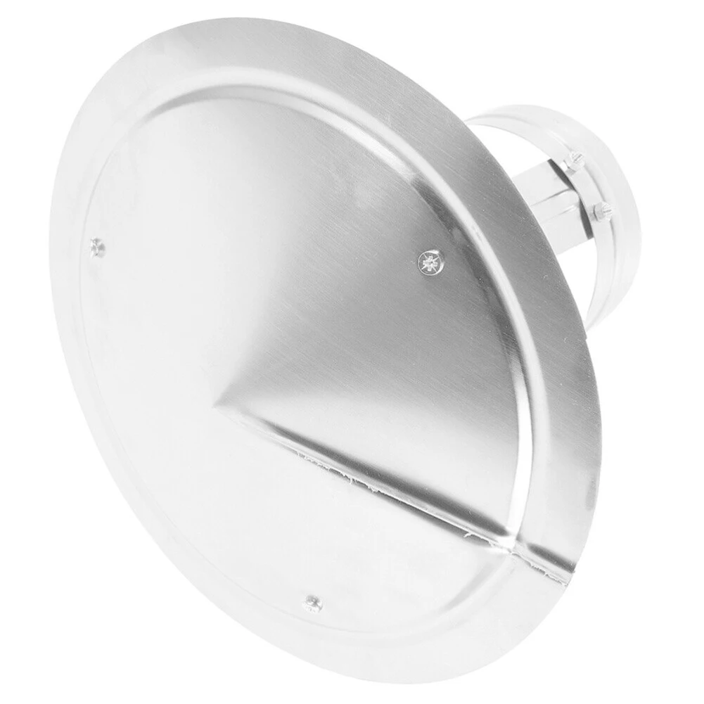 

Rainproof Cap Chimney Cover Heavy Duty Household Outdoor Roof Silver Smoke Exhaust Pipe Stainless Steel Stoves