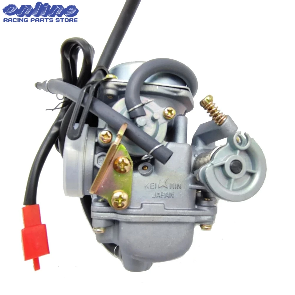 Kit Carburatore 24mm PowerMotor Per GY6 125-150cc | Con Filtro Candela | ATV Scooter