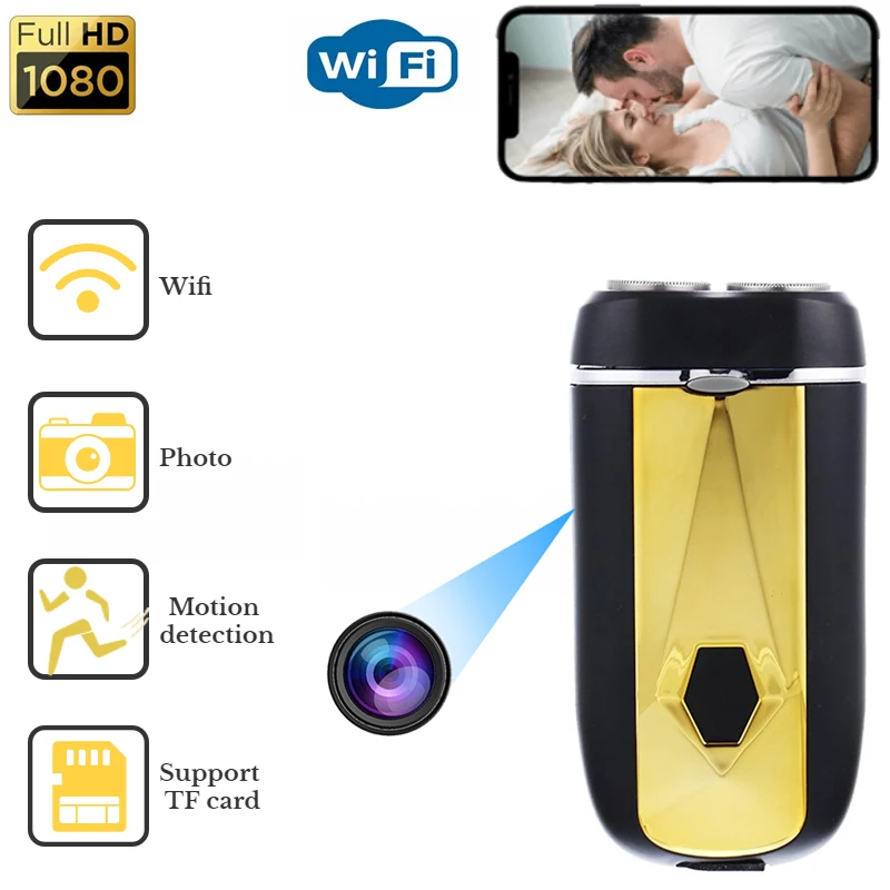 Electric Camera Razor Shaver Hidden Camera Shaver Spy Camera