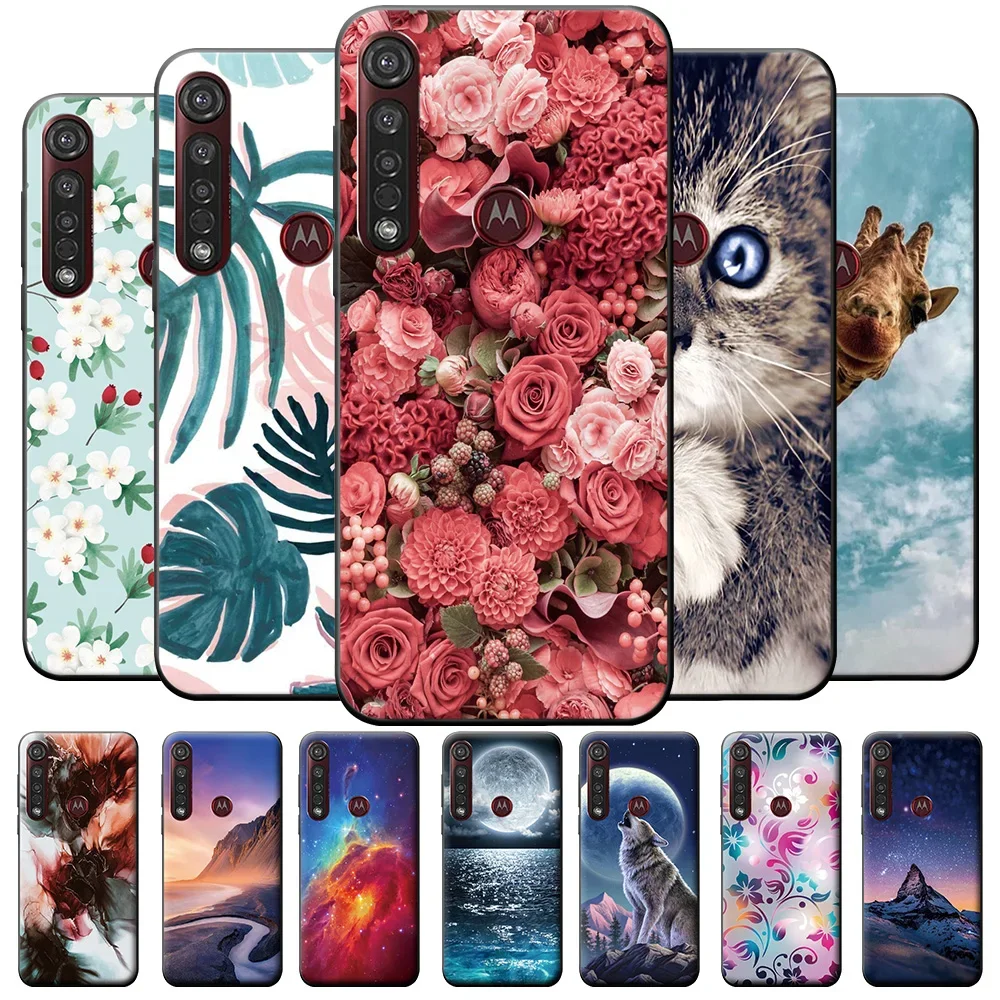Sleek TPU Matte Soft Protective Case for Motorola Moto G8 Series