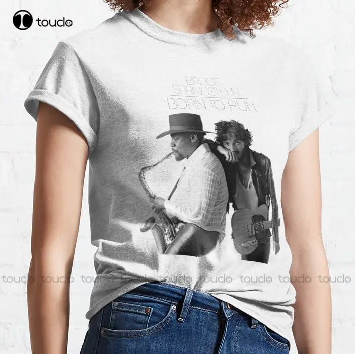 

New Born To Run (Hq) 1 Classic T-Shirt Cotton Tee Shirt Womens Tshirt Custom Aldult Teen Unisex Digital Printing Tee Shirt