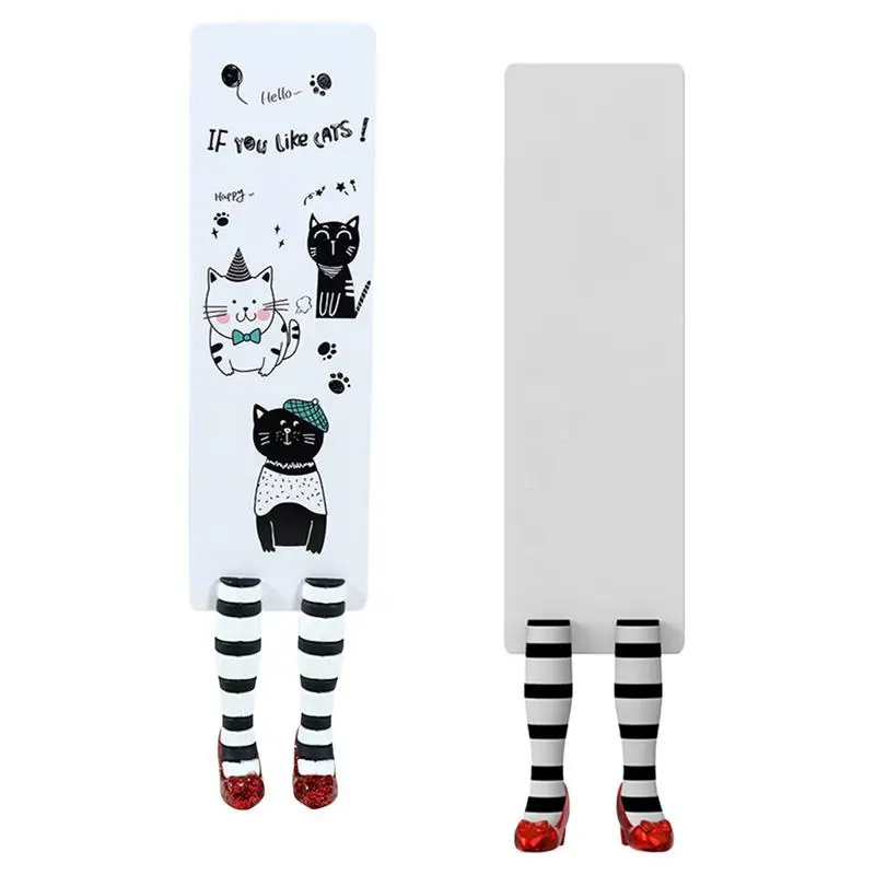 1PCS 3d Wicked Witch Bookmark ABS Witch Bookmark Legs Handmade For Book Lovers Gifts Stationery Office School Supplies bookmarks stationery supplies