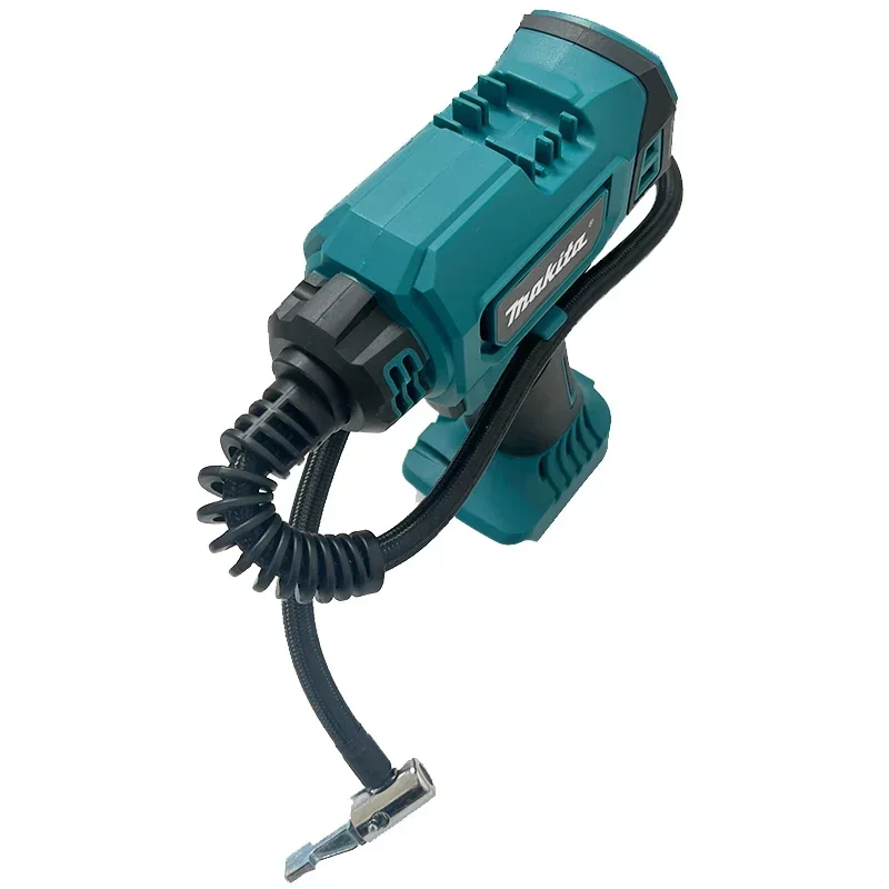 Makita Cordless Portable Electric Air Pump 12V Rechargeable Handheld Air Compressor For Cars For Makita 18V Battery