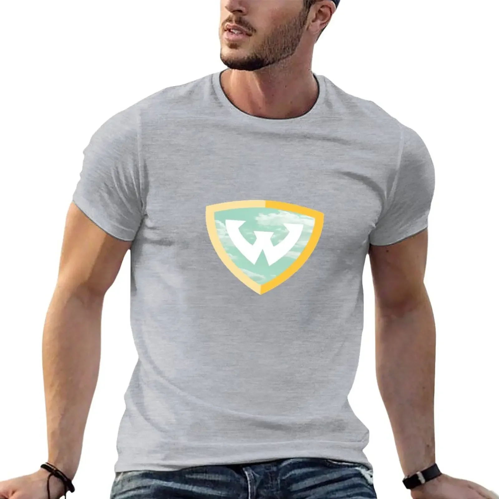 

Wayne State with Clouds T-Shirt new edition quick-drying graphics plain black t shirts men