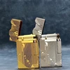 2025 New Classic Sound Brass Lighter Golden Sleeping Mermaid Pattern Retro Kerosene Lighter Fire Man Series Exquisite Men's Gift 5