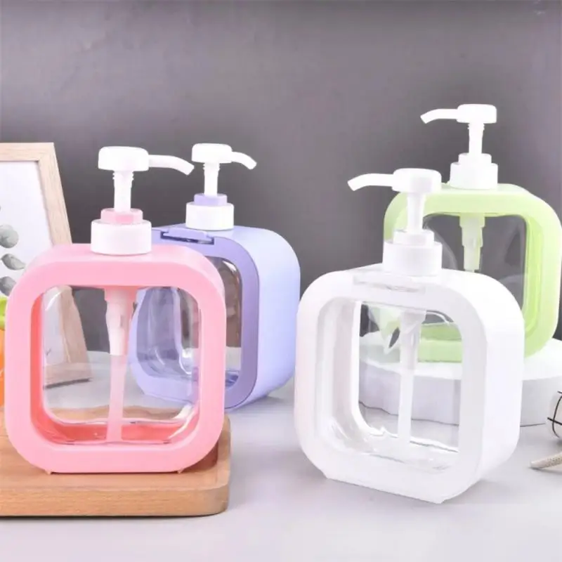 300/500/750/100ml Soap Dispenser Liquid Lotion Hand Pump Soap Dispenser Refillable Shampoo Bottle Plastic Hand Soap Dispenser 4